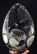 Septarian Dragon Egg Geode - Removable Piece #34526-1
